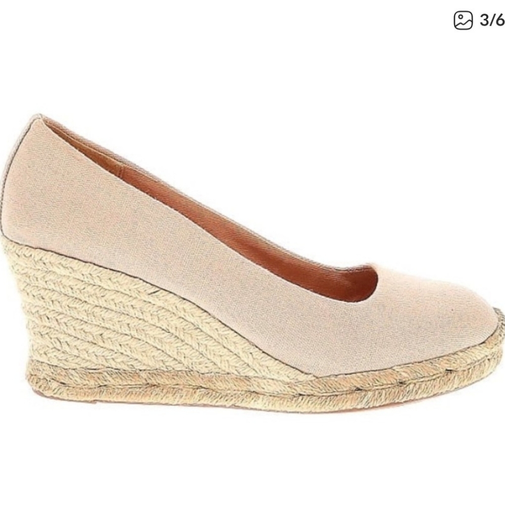 JCrew Canvas Wedge Espadrilles - Picture 2 of 9